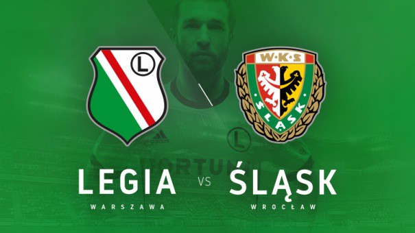 50 PLN bonusu na mecz Legia Warszawa - Śląsk Wrocław
